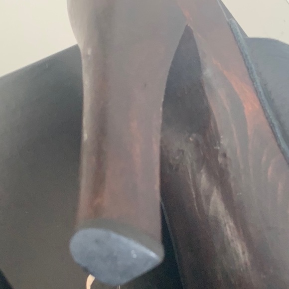 Gucci Black leather clogs - Picture 8 of 16